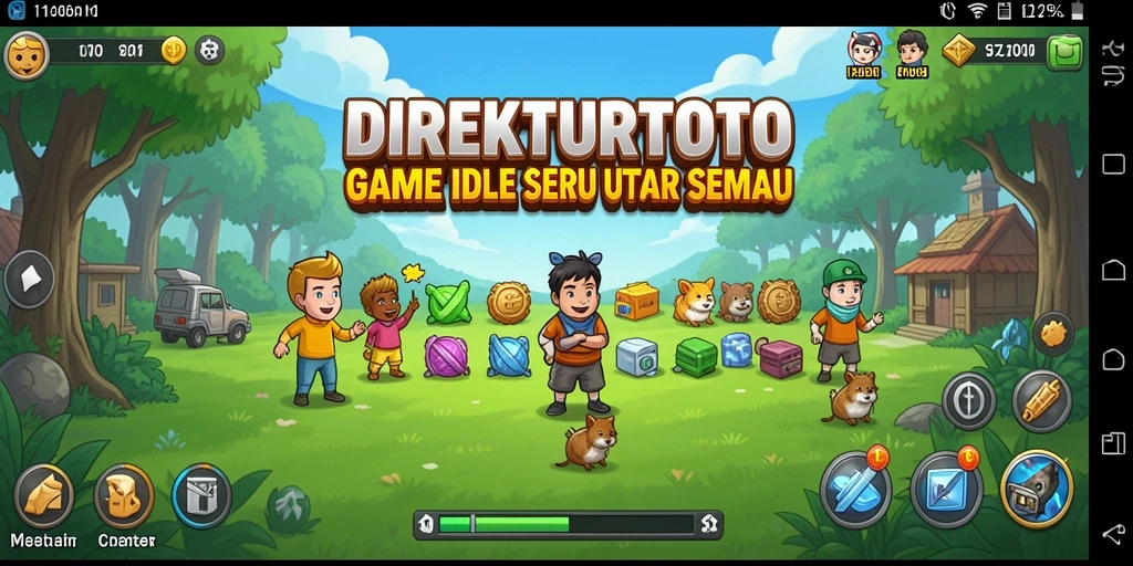 Tampilan gameplay yang menakjubkan di DIREKTURTOTO