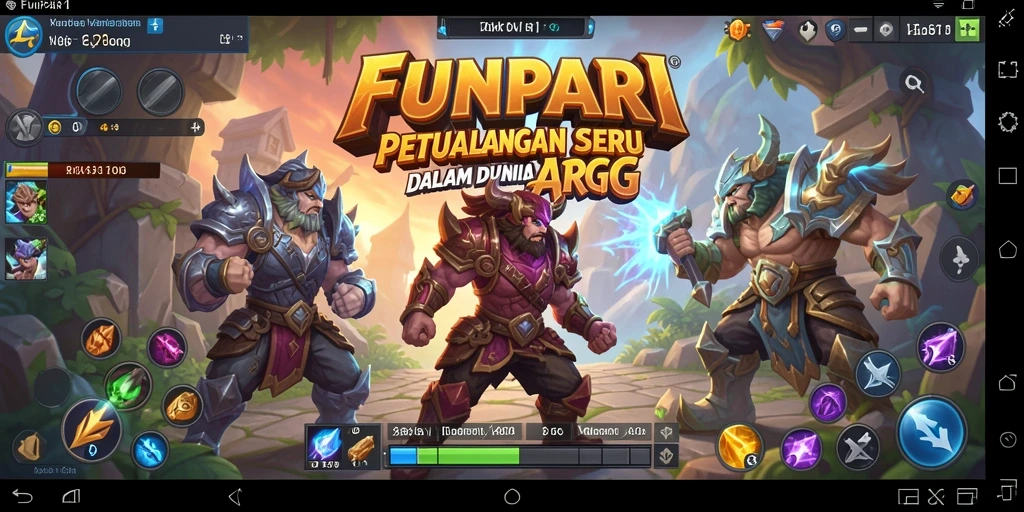 Gameplay seru dari FUNPARI dalam dunia ARPG.