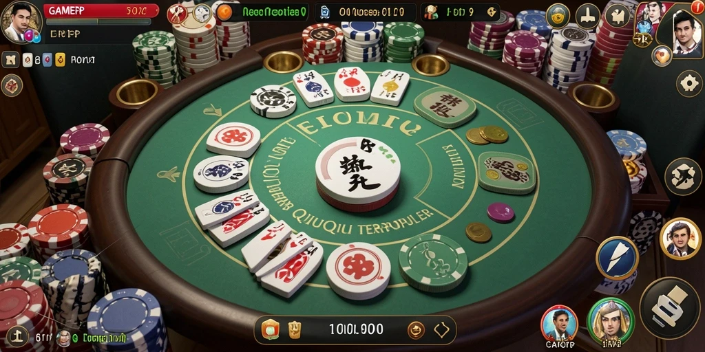 Tampilan gameplay QiuQiu yang menarik dari GAMERP.