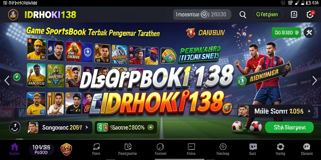 Tampilan gameplay menegangkan dengan opsi taruhan yang beragam.