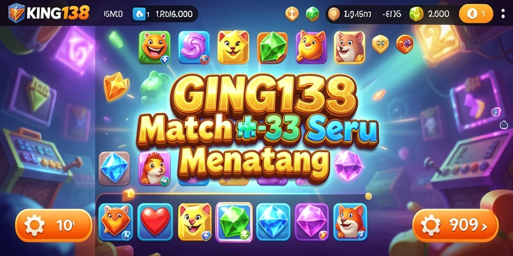 Tampilan gameplay KING138 yang seru dan penuh warna.