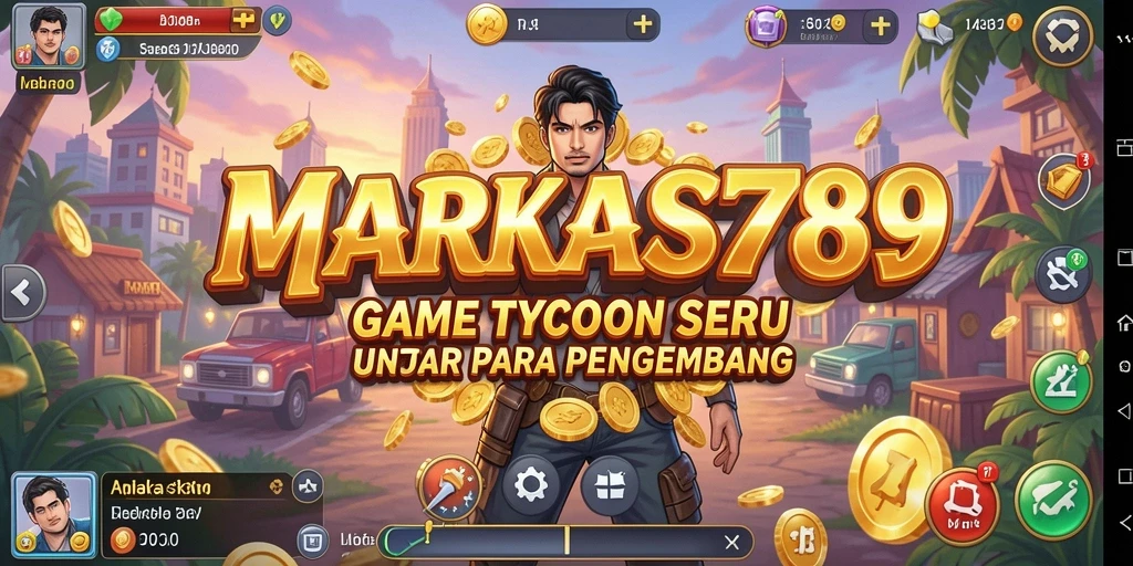 Tampilan gameplay <strong>MARKAS789</strong> yang menarik dan interaktif dalam menjelajahi dunia Tycoon.
