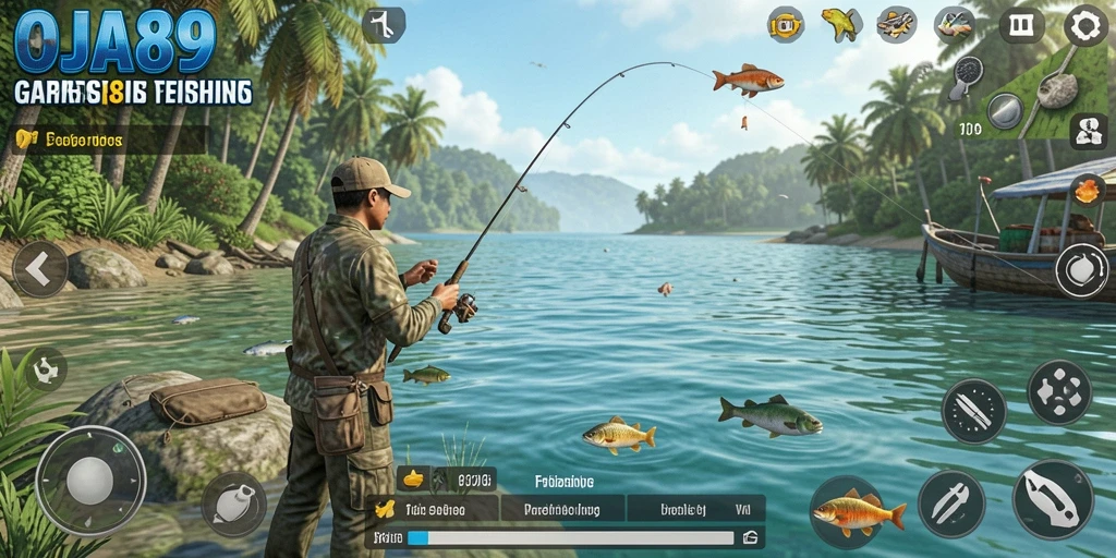 Tangkapan ikan besar dan lokasi memancing yang menakjubkan.