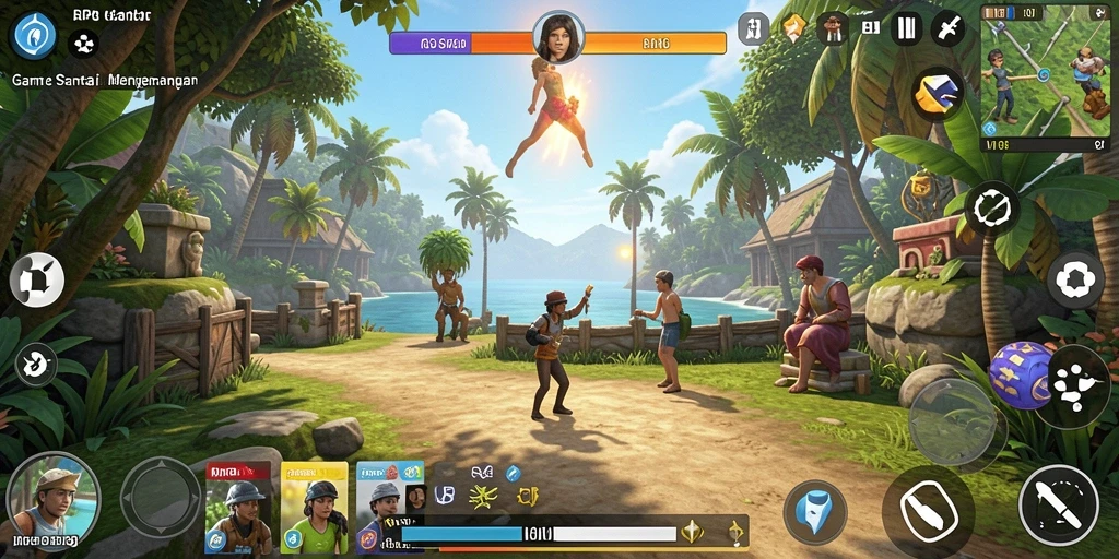 Gameplay RP8 yang menarik dan menyenangkan.