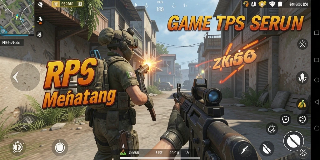 Tangkapan layar gameplay RR666 menampilkan aksi tempur yang mendebarkan.