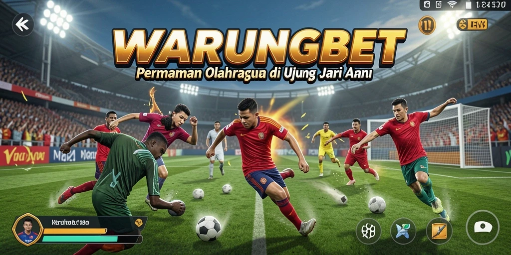 Tampilan gameplay seru dalam aplikasi WARUNGBET yang penuh aksi.