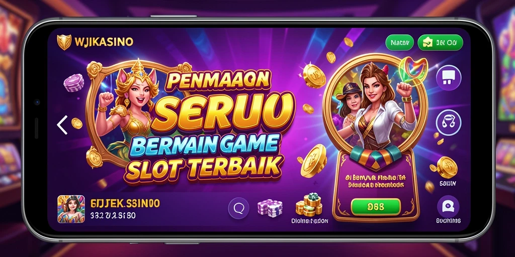 Gameplay seru WJKASINO dengan tema slot menarik.